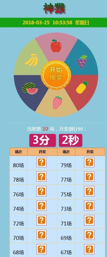 神猴水果开奖游戏源码 支持代理模式 ThinkPHP框架 无需任何开奖器采集 可打包app 带完整安装说明