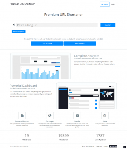 PHP短网址|Premium URL Shortener v.4.2.3 专业的PHP短网址商业破解版