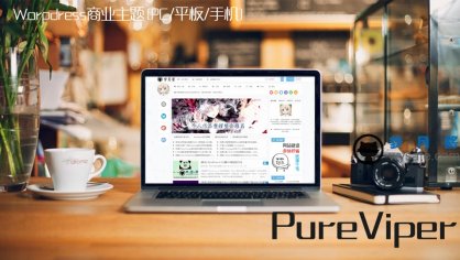 PureViper CMS主题 响应式设计 WordPress 主题免费分享