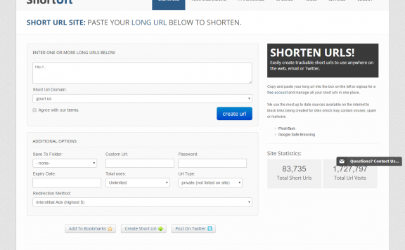 PHP短网址系统 wurlie Short Url Site Script v3.4.1