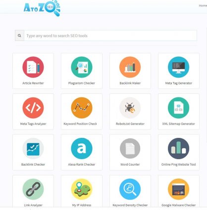 ATOZ SEO TOOLS V2.0 _ PHP搜索引擎优化工具