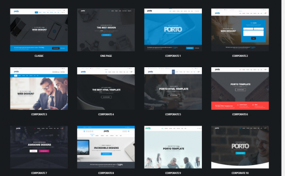 Porto 博客电子商务网站响应式主题 Responsive HTML5 Template 已测试 免费分享