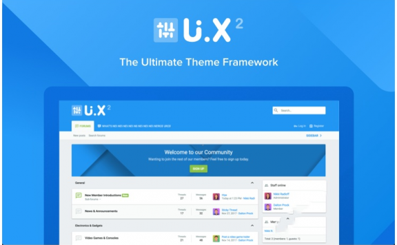 UI.X 2_ Xenforo论坛收费主题 V2.0.10.0.0 已测试